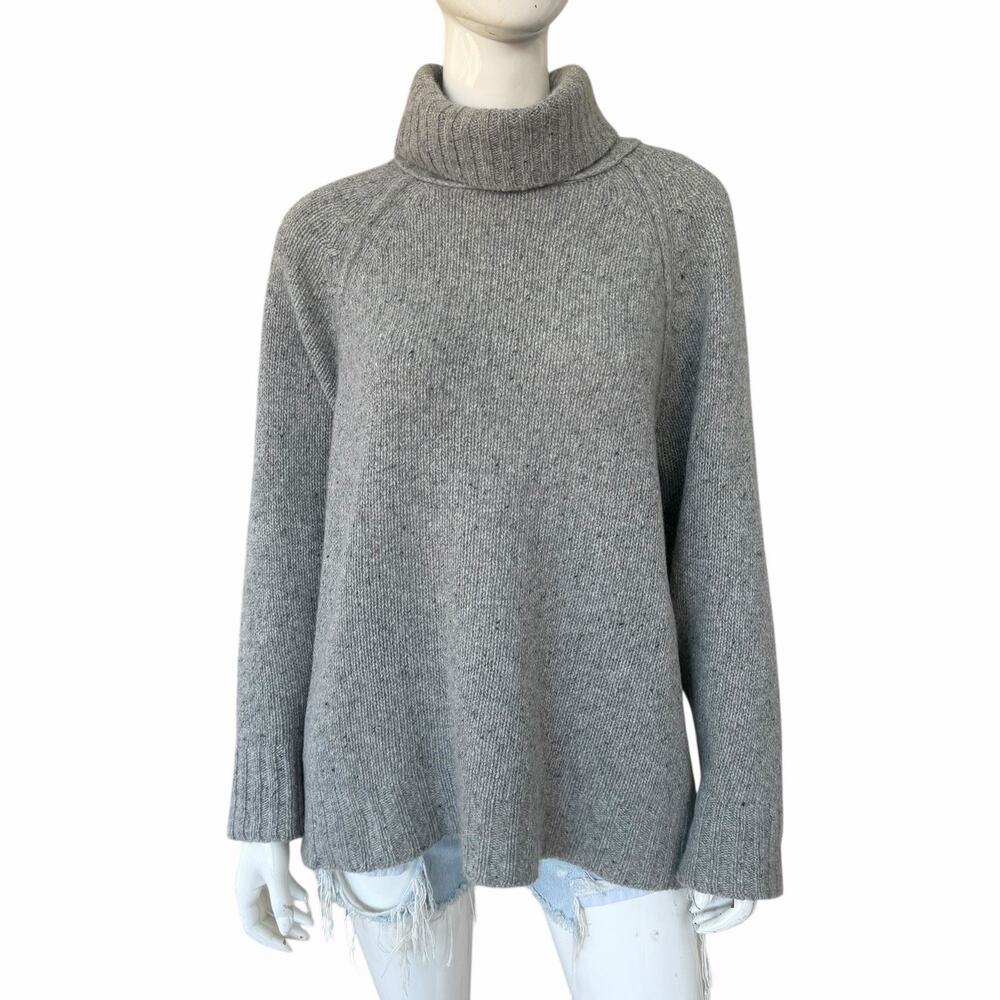 Free People Ultimate Cashmere Sweater, Snow Goose, XS Oversized Fits Many